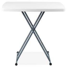 Folding Snack Table Height Adjustable Dining Tea Coffee Table TV Side Tray Laptop Desk For Home Office Indoor Outdoor Use